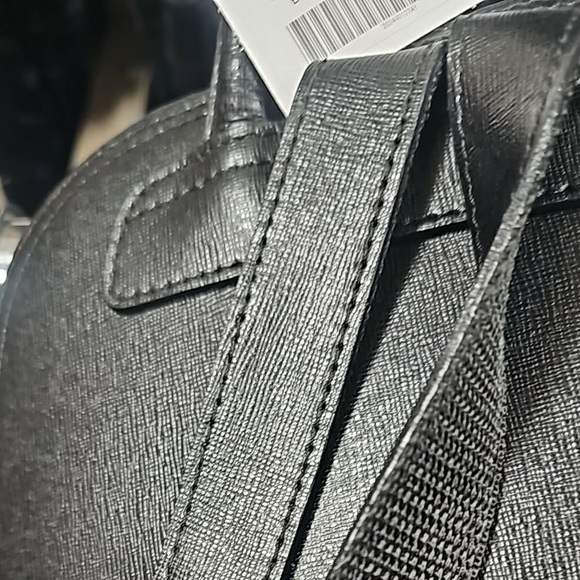 JACK GEORGES | Chelsea Collection Angela backpack crossgrain Saffiano leather - Picture 15 of 15